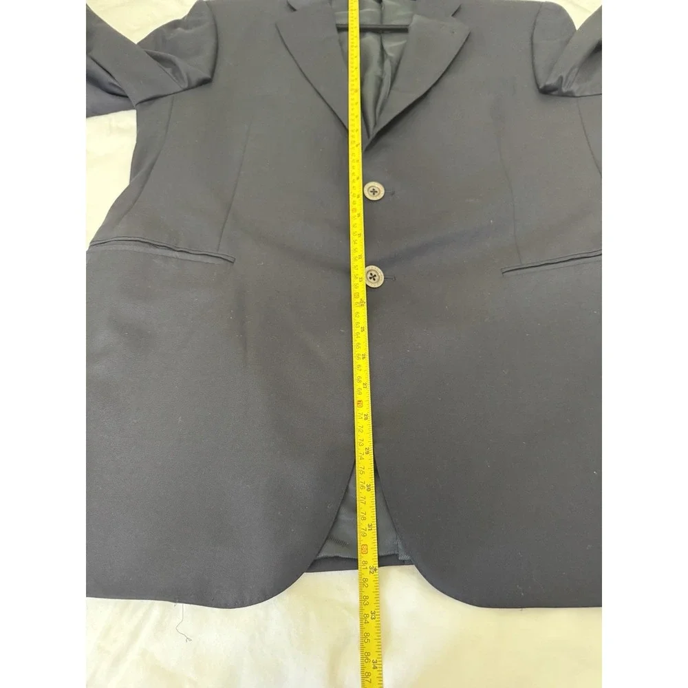 Burberry -‎ Navy Wool And Cashmere Men's Sport Blazer Size 40